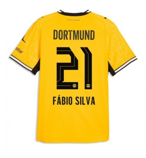 Borussia Dortmund Fabio Silva #21 Kotipaita 2026-27 Lyhythihainen Borussia Dortmund Fabio Silva #21 Kotipaita 2026-27 Lyhythihainen